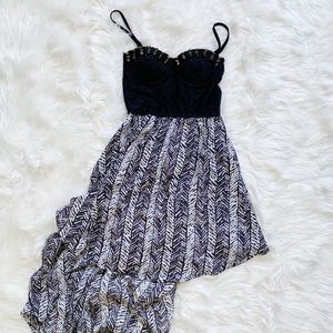 Reverse High Low Dress